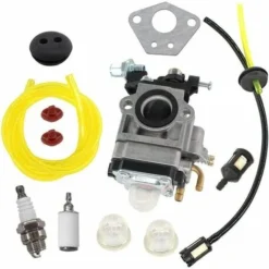 Carburateur Kit Pour CG430 520 40-5 44-5，Moteur De Débroussailleuse TL43 TL52 Bougie D'allumage Filtre à Essence