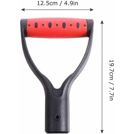2 Pièces En Forme De D En Plastique Pelle à Neige Poignée Fourche Poignée De Remplacement Creuser Râteau Outils Accessoires De Jardin 2 2 Pièces En Forme De D En Plastique Pelle à Neige Poignée Fourche Poignée De Remplacement Creuser Râteau Outils Accessoires De Jardin – Image 2