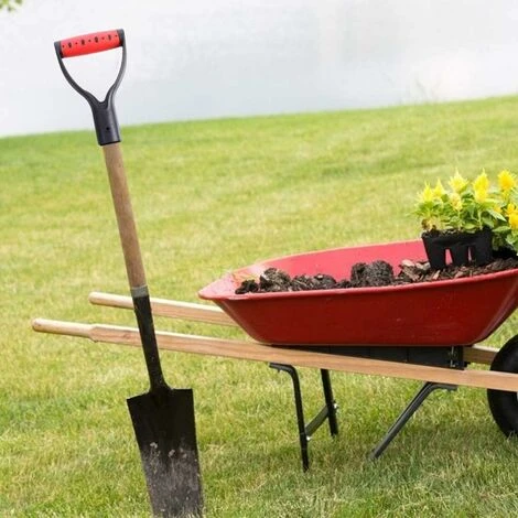 2 Pièces En Forme De D En Plastique Pelle à Neige Poignée Fourche Poignée De Remplacement Creuser Râteau Outils Accessoires De Jardin 4 2 Pièces En Forme De D En Plastique Pelle à Neige Poignée Fourche Poignée De Remplacement Creuser Râteau Outils Accessoires De Jardin – Image 4