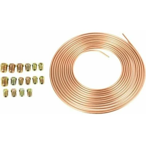 Bobine De Tuyau De Frein - En Cuivre Et Nickel - Avec Un Diamètre Extérieur De , Tuyau Anti-rouille 2 Bobine De Tuyau De Frein - En Cuivre Et Nickel - Avec Un Diamètre Extérieur De , Tuyau Anti-rouille – Image 2
