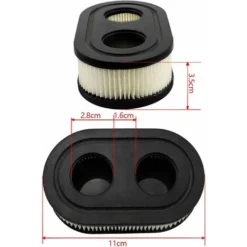 RHAFAYRE Filtres à Air Tondeuse Pour Briggs & Stratton 798452 593260 5432 5432K 550E 550EX Série Eco-Plus 575EX 5432 5432K,Remplacement Du Filtre à Air 9 RHAFAYRE Filtres à Air Tondeuse Pour Briggs & Stratton 798452 593260 5432 5432K 550E 550EX Série Eco-Plus 575EX 5432 5432K,Remplacement Du Filtre à Air -Promos Botani Pro Boutique 94183759 5