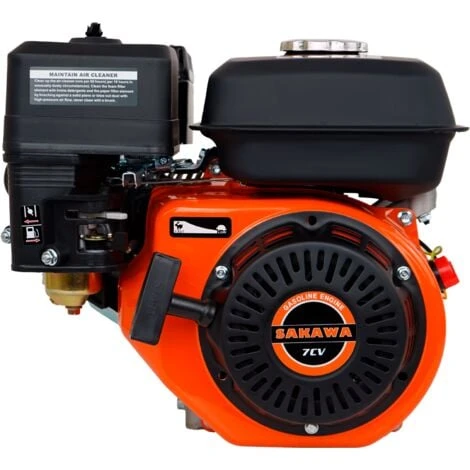 Moteur Essence 4 Temps 208cc 7CV 19 Mm + Huile 2 Moteur Essence 4 Temps 208cc 7CV 19 Mm + Huile – Image 2