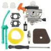 FS100 C1Q-S174 Carburateur + Filtre à Air + Outil De RéGlage + Conduite De Carburant Pour FS87 FS90 FS100 FS110 FS110 HL90 HL95 HL100 HT101 KM90 KM100 KM100 KM110 SP90