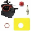 799583 Carburateur Filtre à Air Remplacement Kit Pour Briggs & Stratton 591160 595656 591979 593261 08P502 8P502 09P602 9P602 300E 450E 500E 125cc OVH Moteurs De Tondeuse à Gazon