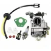 Carburateur Pour Moteur De Débroussailleuse 52cc 49cc 43cc, Kit De Carburateur Avec Joint, Tuyau, Bougie D'allumage Et Filtre à Carburant
