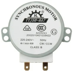 Moteur TYJ50-8A7 220-240V AC 4R / Min CW/CCW 50Hz Pour Table De Tour De Four à Micro-ondes