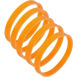 Lot De 5 Courroies D'entraînement De Rabot électrique Orange 1900B De 9,6 Mm