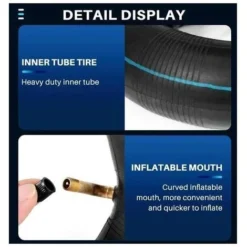 Chambres à Air De 4,10/3,50-4 Pour Diable, Chariot De Transport, Chariot Manuel, Chariot De Jardin, Tondeuse à Gazon, Tube De Rechange De 4,10 3,50-4, 410 / 350-4 / 3,5-4 4 -Promos Botani Pro Boutique 98515573 3